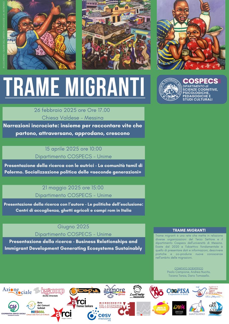 Programma generale del ciclo di seminari