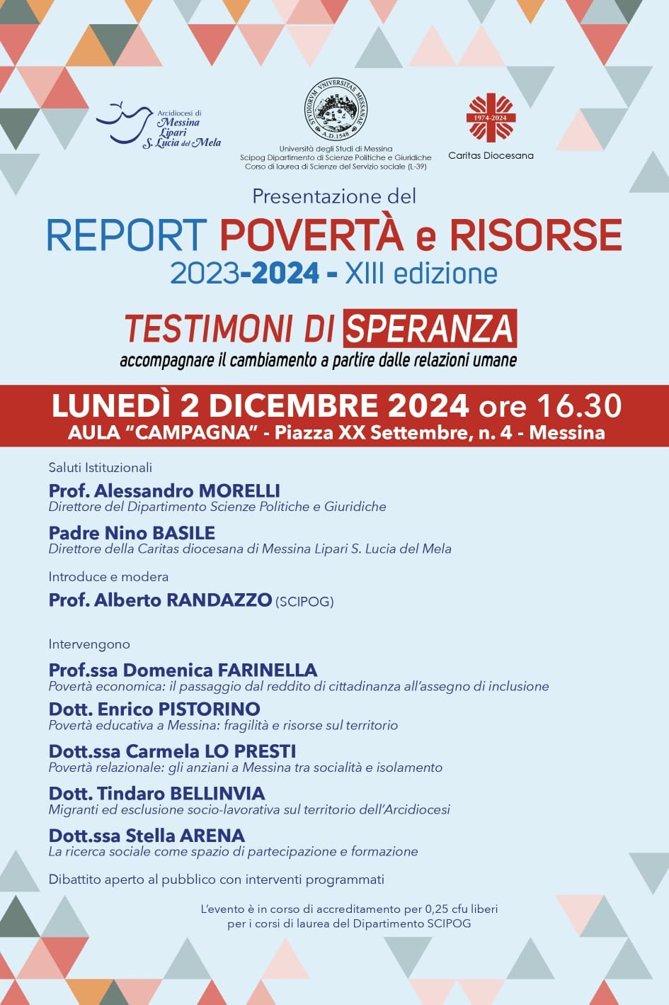 Report Povertà 2024