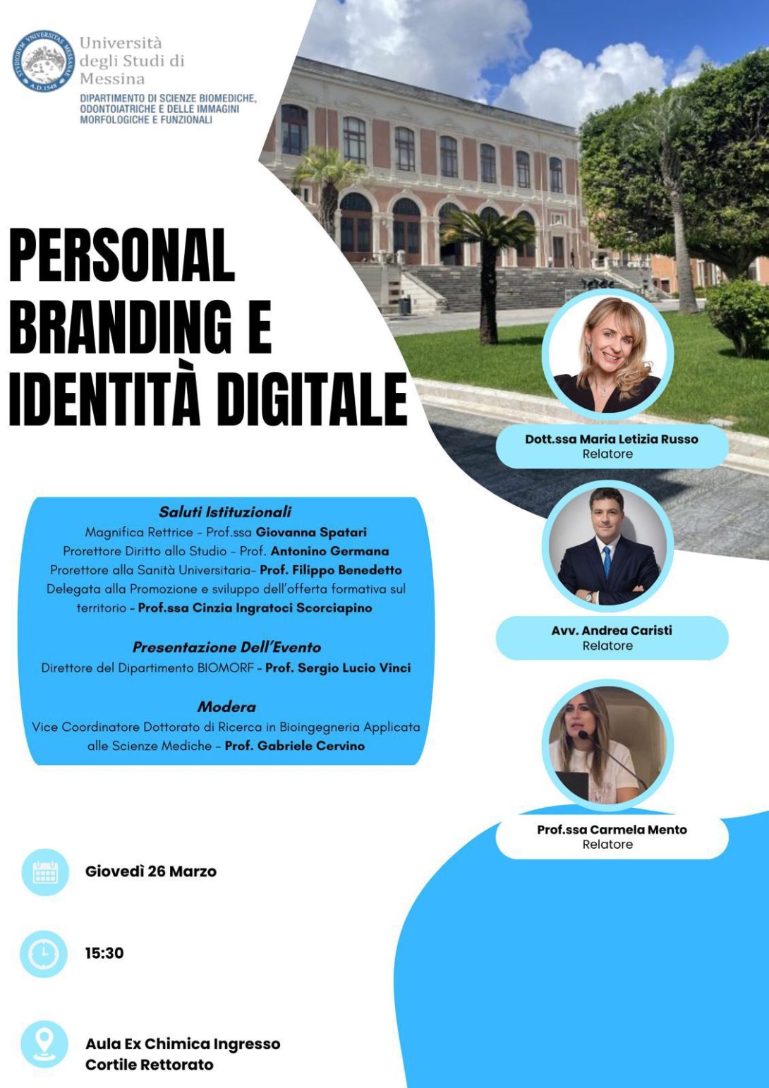 locandina personal branding e identità digitale