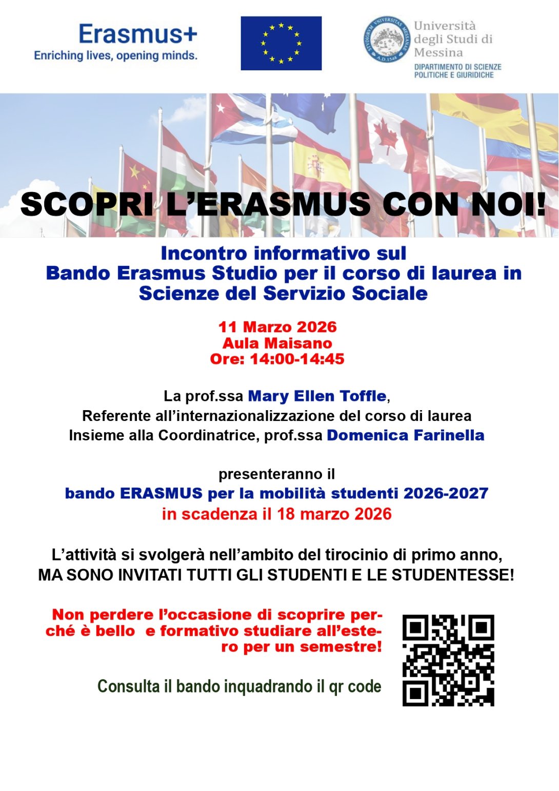 erasmus incontro 2026