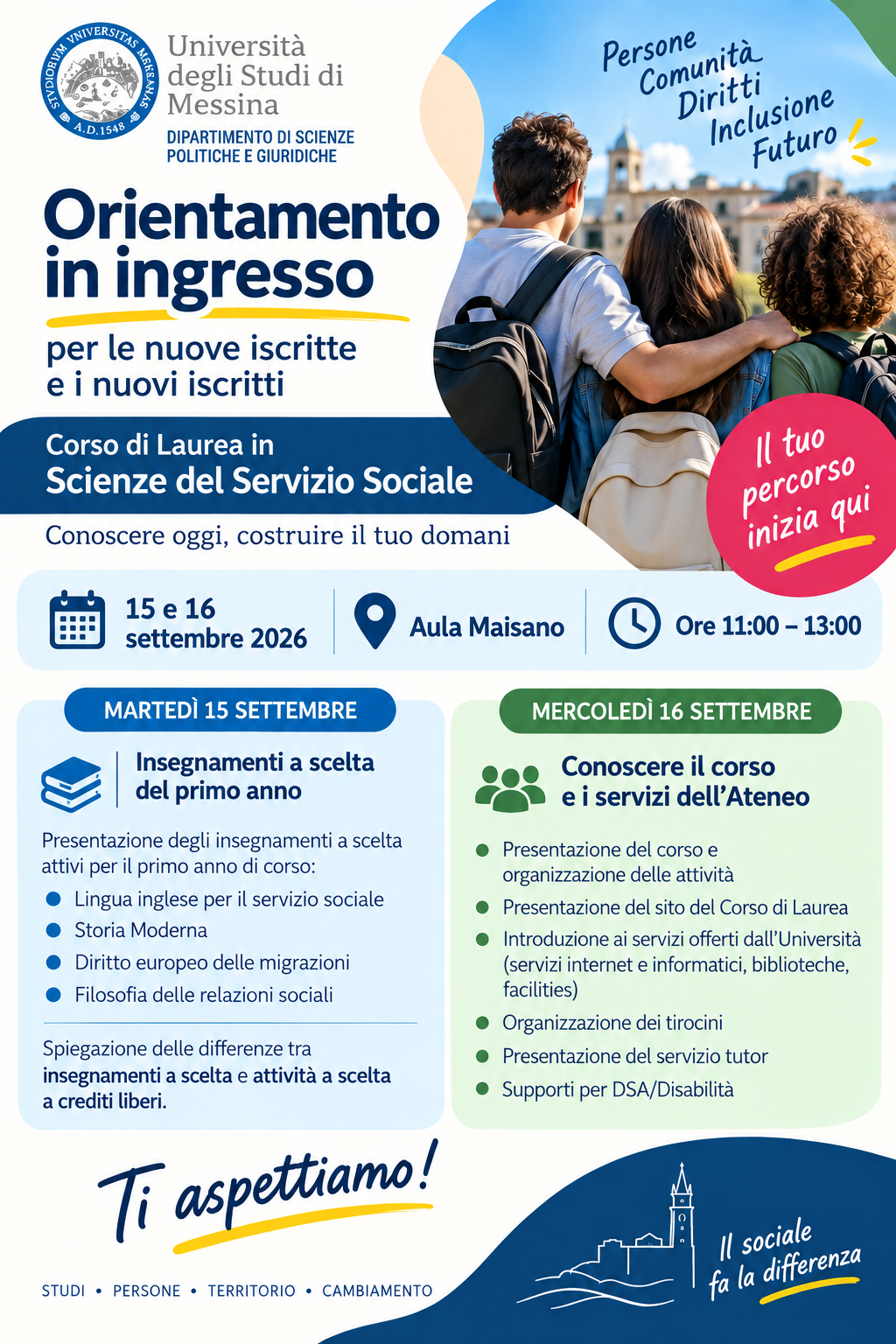 orientamento in ingresso